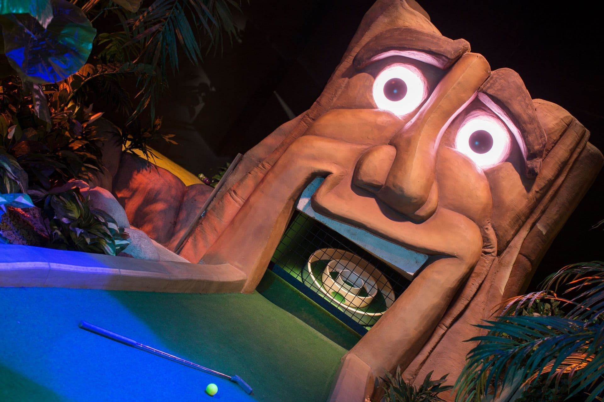 The Bonus 19th Hole at Treetop Golf Cardiff.